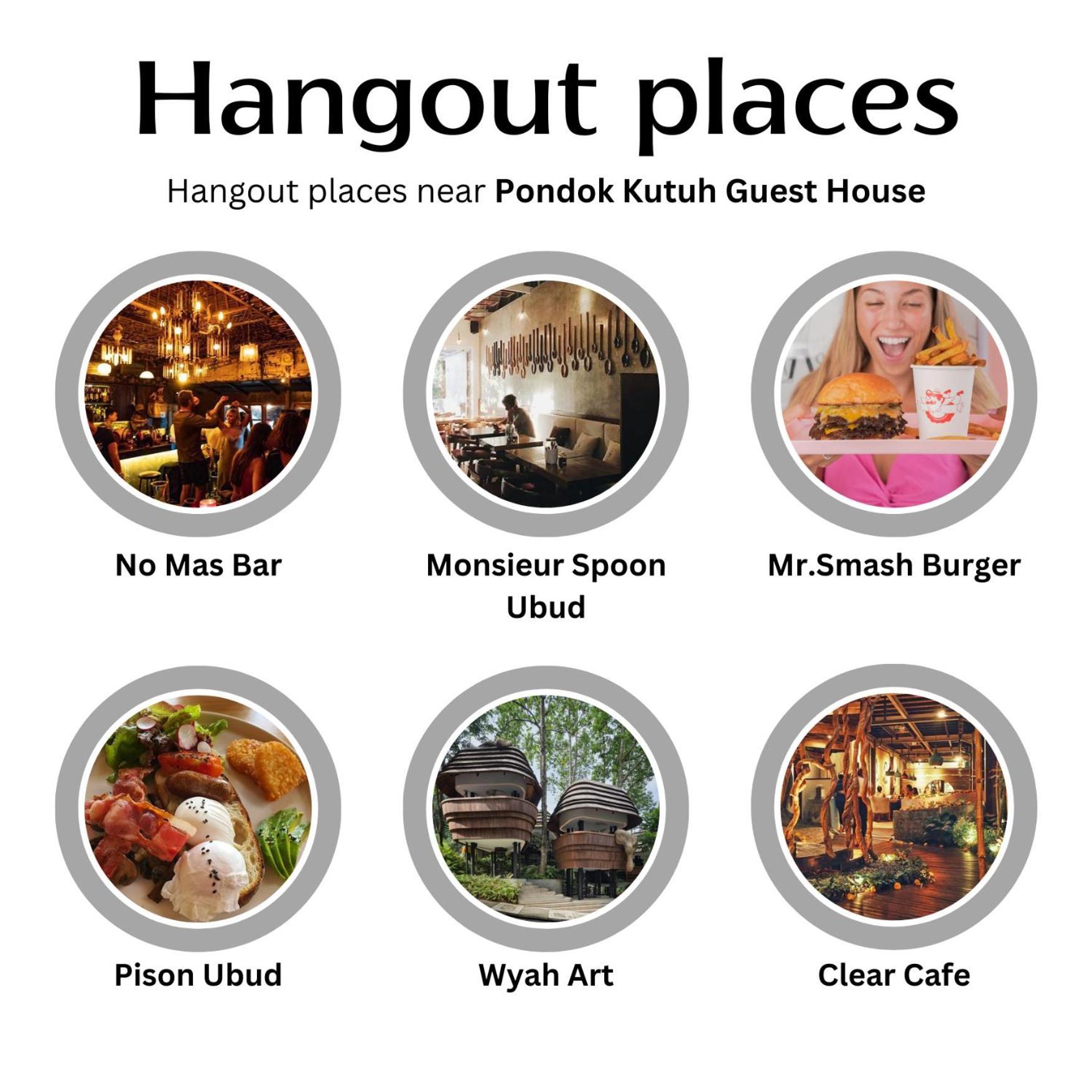 Pondok Kutuh Guest House Убуд Екстериор снимка
