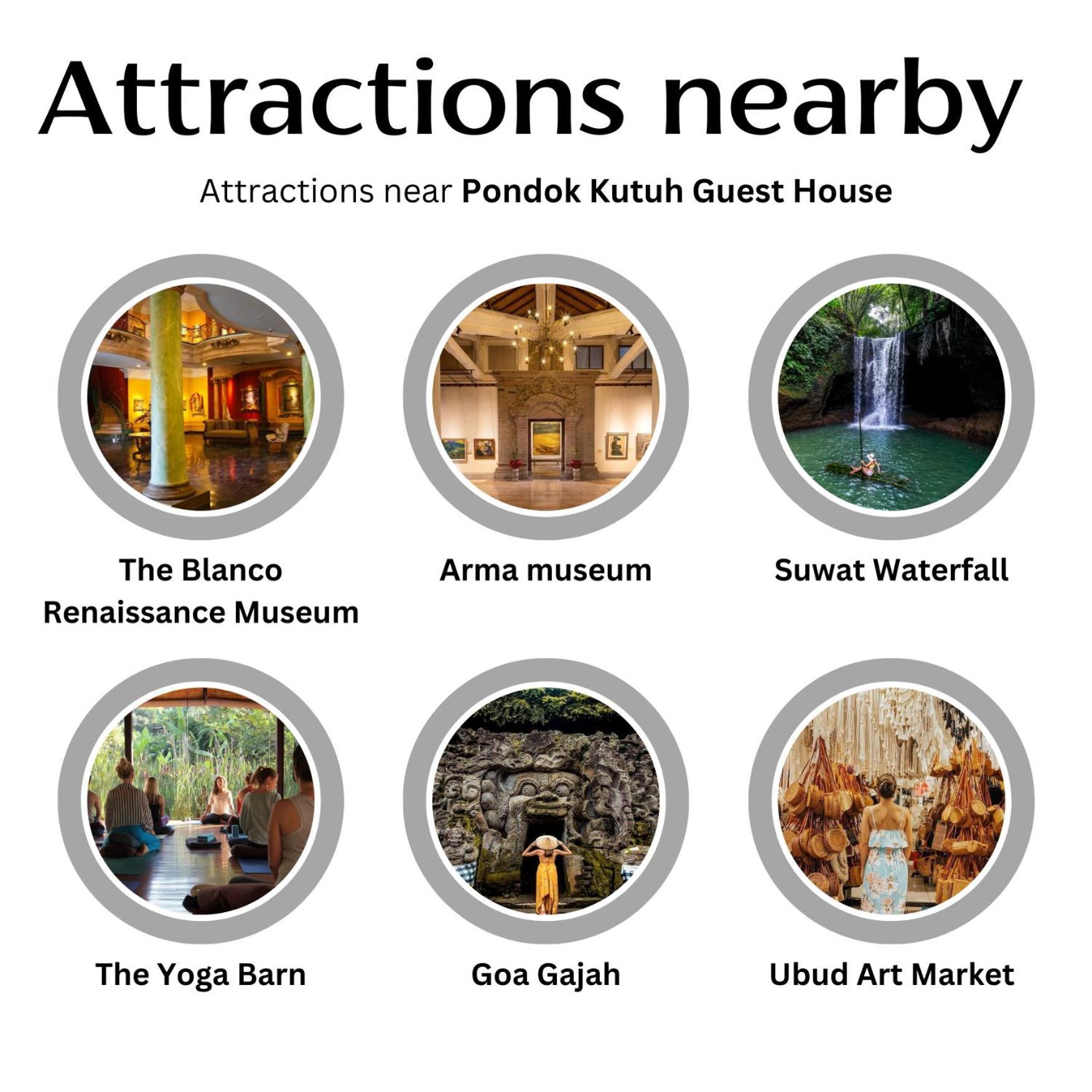 Pondok Kutuh Guest House Убуд Екстериор снимка